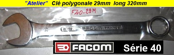 Cl Facom De Mixte Polygonale Plate S Rie Long Mm