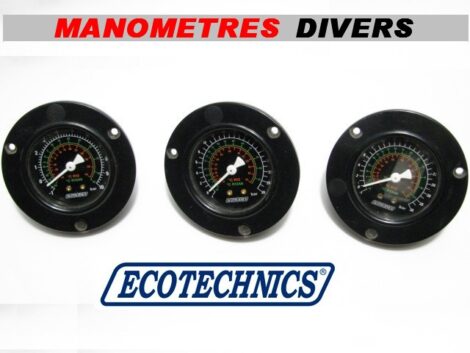 Manométre contrôle gaz R12 & R134A - de 1 à 30 bar ECOTECHNICS – Image 2