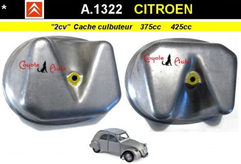 Caches culbuteurs (les 2 pièces) Moteur Citroën 2cv 325cc 425cc - OR A1322